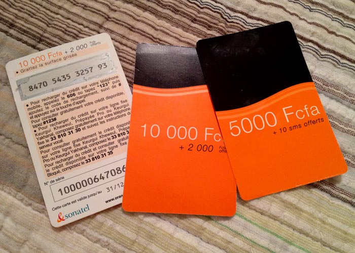 Orange Holiday Europe Carte SIM Prespayee Combo Deal Senegal